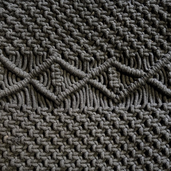 Danielle Nicole Black Woven Crossbody Bag - Picture 6 of 10